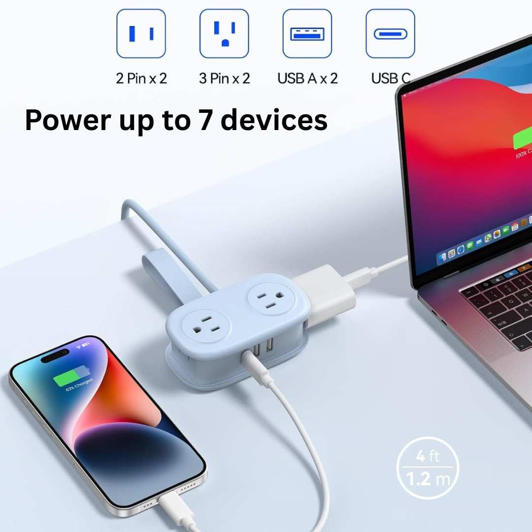 PowerPal™ 7-in-1 Power Strip